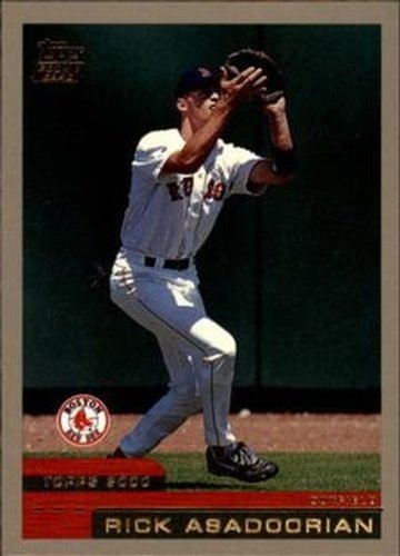 #T54 Rick Asadoorian - Boston Red Sox - 2000 Topps Traded & Rookies Baseball