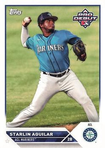 #PD-54 Starlin Aguilar - ACL Mariners - 2023 Topps Pro Debut Baseball