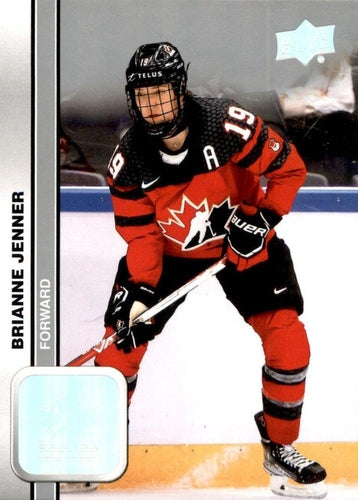 #54 Brianne Jenner - Canada - 2023 Upper Deck Team Canada Juniors Hockey