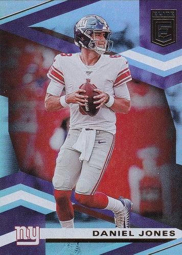 #54 Daniel Jones - New York Giants - 2020 Donruss Elite Football