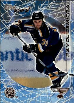 #54 Pavol Demitra - St. Louis Blues - 2000-01 Topps Stars Hockey
