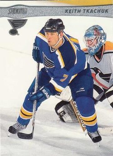 #54 Keith Tkachuk - St. Louis Blues - 2001-02 Stadium Club Hockey