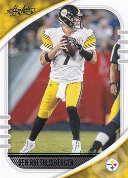 #54 Ben Roethlisberger - Pittsburgh Steelers - 2020 Panini Absolute - Green Football