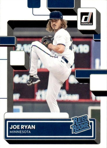 #54 Joe Ryan - Minnesota Twins - 2022 Donruss Baseball