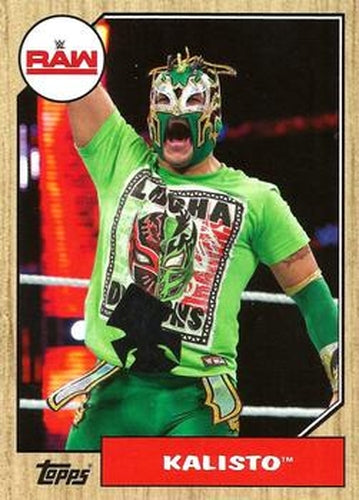 #54 Kalisto - 2017 Topps WWE Heritage Wrestling