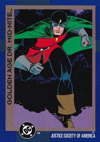 #54 Golden Age Dr. Mid-Nite - 1993 SkyBox DC Cosmic Teams