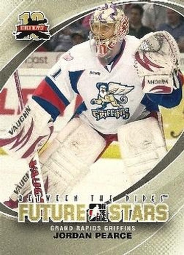 #54 Jordan Pearce - Grand Rapids Griffins - 2011-12 In The Game Between The Pipes Hockey