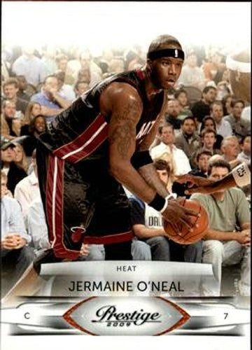 #54 Jermaine O'Neal - Miami Heat - 2009-10 Panini Prestige Basketball