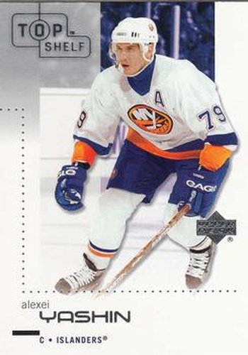 #54 Alexei Yashin - New York Islanders - 2002-03 Upper Deck Top Shelf Hockey