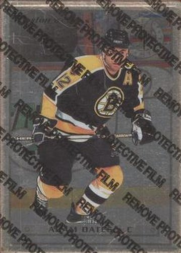 #54 Adam Oates - Boston Bruins - 1996-97 Leaf Preferred - Steel Hockey