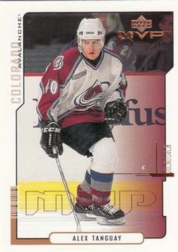 #54 Alex Tanguay - Colorado Avalanche - 2000-01 Upper Deck MVP Hockey
