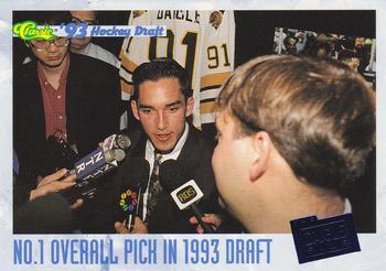 #54 Alexandre Daigle - Victoriaville Tigres - 1993 Classic '93 Hockey Draft Hockey