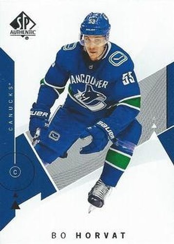 #54 Bo Horvat - Vancouver Canucks - 2018-19 SP Authentic Hockey