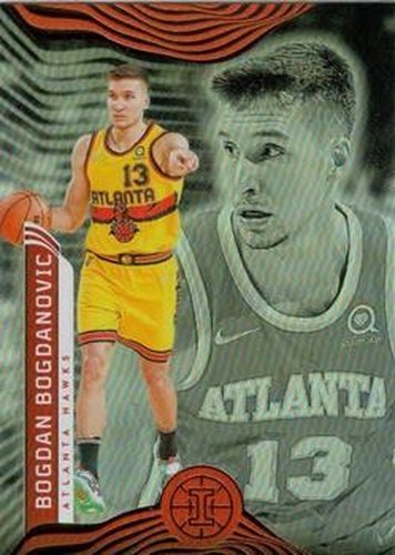 #54 Bogdan Bogdanovic - Atlanta Hawks - 2021-22 Panini Illusions Basketball