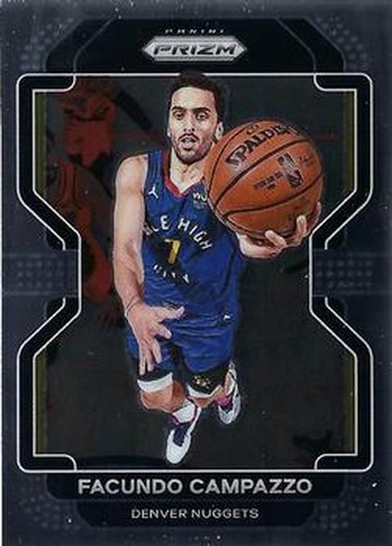 #54 Facundo Campazzo - Denver Nuggets - 2021-22 Panini Prizm Basketball