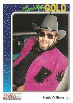 #54 Hank Williams, Jr. - 1992 Sterling Country Gold