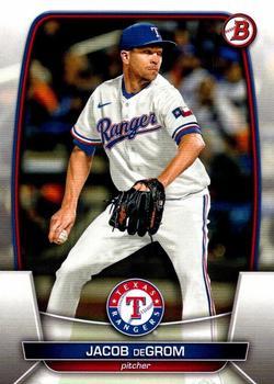 #54 Jacob deGrom - Texas Rangers - 2023 Bowman Baseball