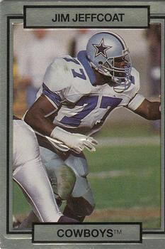 #54 Jim Jeffcoat - Dallas Cowboys - 1990 Action Packed Football