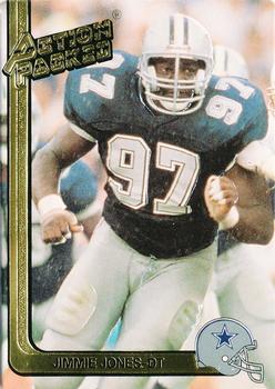 #54 Jimmie Jones - Dallas Cowboys - 1991 Action Packed Football