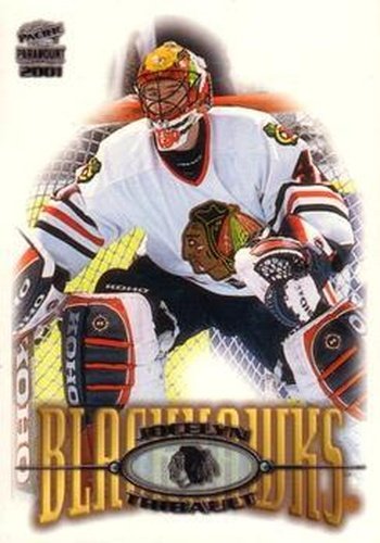#54 Jocelyn Thibault - Chicago Blackhawks - 2000-01 Pacific Paramount Hockey