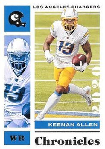#54 Keenan Allen - Los Angeles Chargers - 2020 Panini Chronicles Football