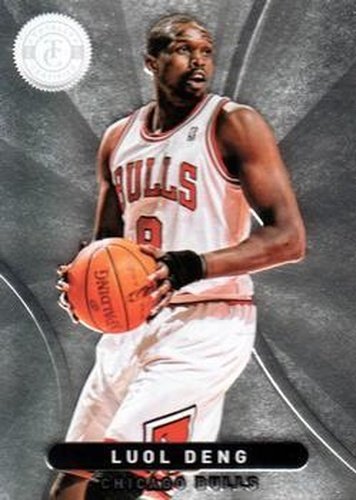 #54 Luol Deng - Chicago Bulls - 2012-13 Panini Totally Certified Basketball