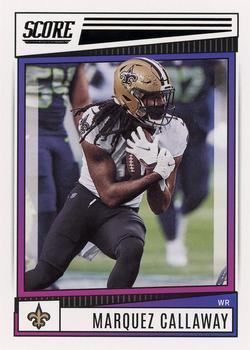 #54 Marquez Callaway - New Orleans Saints - 2022 Score Football