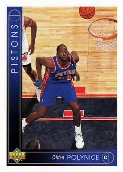 #54 Olden Polynice - Detroit Pistons - 1993-94 Upper Deck Basketball