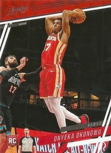 #54 Onyeka Okongwu - Atlanta Hawks - 2020-21 Panini Chronicles Basketball