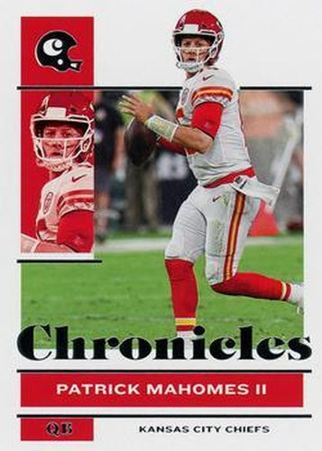 #54 Patrick Mahomes II - Kansas City Chiefs - 2021 Panini Chronicles Football