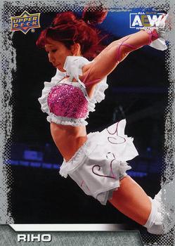 #54 RIHO - 2022 Upper Deck AEW Wrestling