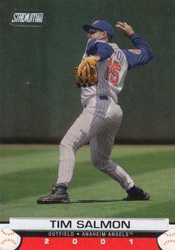 #54 Tim Salmon - Anaheim Angels - 2001 Stadium Club Baseball