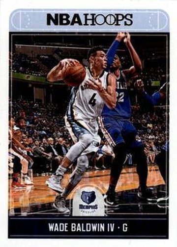 #54 Wade Baldwin IV - Memphis Grizzlies - 2017-18 Hoops Basketball