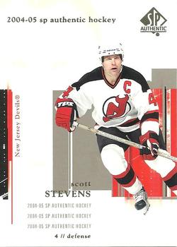 #54 Scott Stevens - New Jersey Devils - 2004-05 SP Authentic Hockey