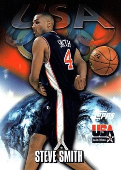 #54 Steve Smith - USA - 2000 Topps Team USA Basketball