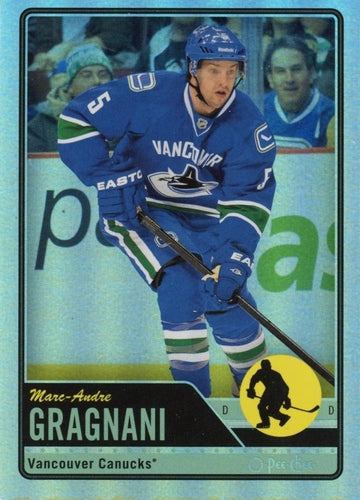 #54 Marc-Andre Gragnani - Vancouver Canucks - 2012-13 O-Pee-Chee - Rainbow Hockey