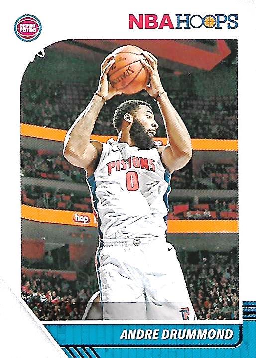 #54 Andre Drummond - Detroit Pistons - 2019-20 Hoops Basketball