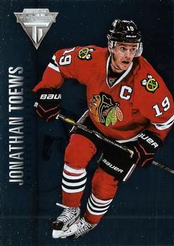 #54 Jonathan Toews - Chicago Blackhawks - 2013-14 Panini Titanium Hockey