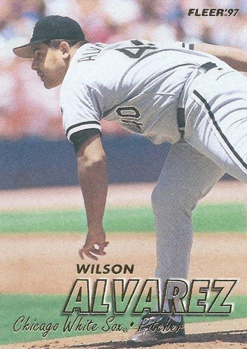 #54 Wilson Alvarez - Chicago White Sox - 1997 Fleer Baseball