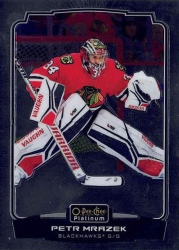 #54 Petr Mrazek - Chicago Blackhawks - 2022-23 O-Pee-Chee Platinum Hockey