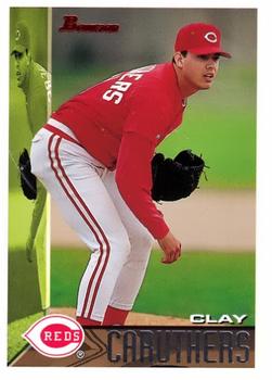 #54 Clay Caruthers - Cincinnati Reds - 1995 Bowman Baseball