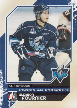 #54 Gleason Fournier - Rimouski Oceanic - 2010-11 In The Game Heroes and Prospects Hockey