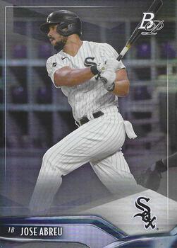 #54 Jose Abreu - Chicago White Sox - 2021 Bowman Platinum Baseball
