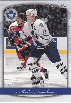 #54 Mats Sundin - Toronto Maple Leafs - 1999-00 Topps Premier Plus Hockey