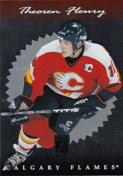 #54 Theoren Fleury - Calgary Flames - 1996-97 Donruss Elite Hockey