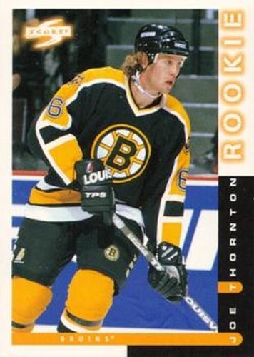 #54 Joe Thornton - Boston Bruins - 1997-98 Score Hockey