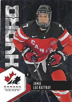 #H-54 Jamie Lee Rattray - Canada - 2015 Upper Deck Team Canada Juniors - Hydro Hockey