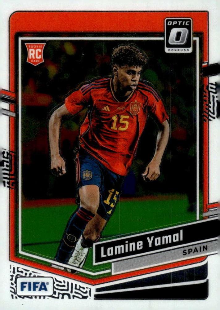 #54 Lamine Yamal - Spain - 2023-24 Donruss - Optic Soccer