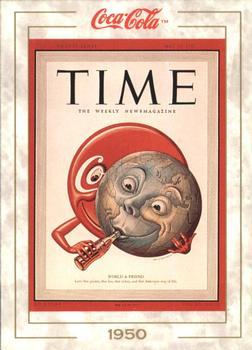 #54 Time Magazine Cover 1950 - 1993 Collect-A-Card Coca-Cola Collection Series 1