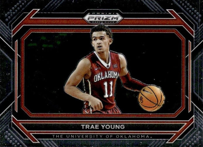 #54b Trae Young - Oklahoma Sooners - 2023 Panini Prizm Draft Picks Basketball